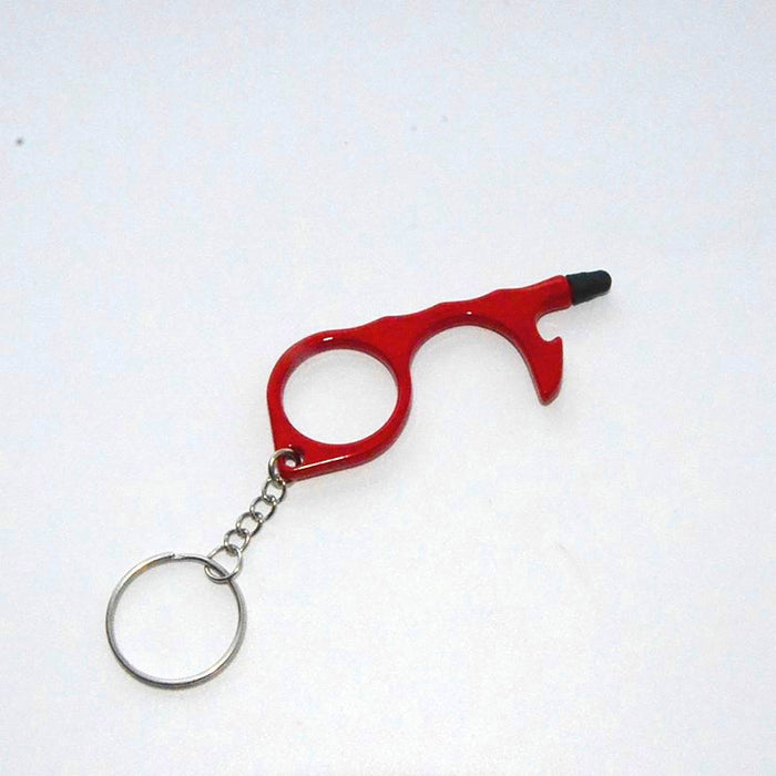 Wholesale Alloy Touch Screen Contactless Multifunctional Keychain JDC-KC-KB004