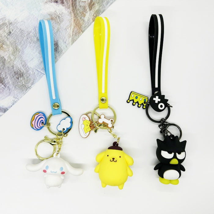 Wholesale PVC Cartoon Doll Keychain JDC-KC-WuYi194