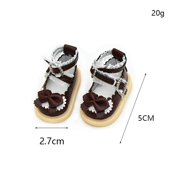 Wholesale Doll Shoes Baby Shoes Pendant Leather Shoes