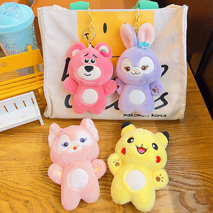 Wholesale Plush Cartoon Doll Keychain JDC-KC-YDao100