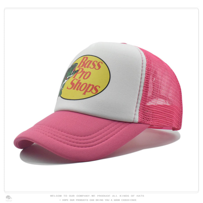 Wholesale Printed baseball cap summer net cap outdoor sunscreen sunshade driver cap