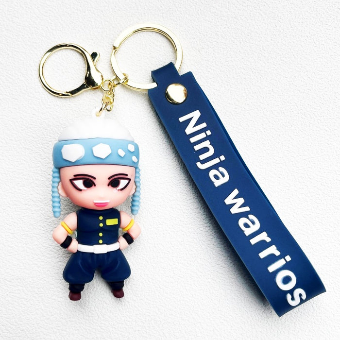 Wholesale PVC cartoon doll Keychain JDC-KC-WuYi092