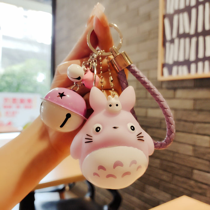 Wholesale Cartoon Key Chain Doll Bell Key Chain Bag Pendant Pinch Called Gift Blind Box