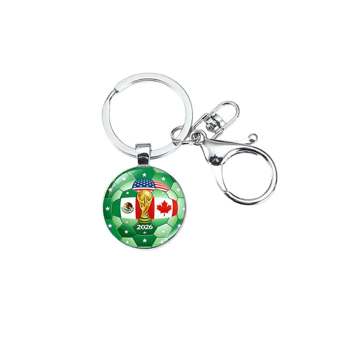 Wholesale Football keychains for bags,  clothes,  decorations,  and pendants
