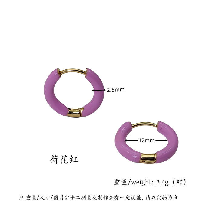 Wholesale Earrings, earrings, light luxury, high-end titanium steel jewelry