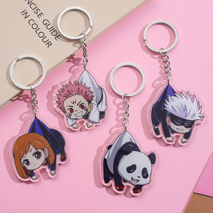 Wholesale Cartoon Cute Acrylic Keychain JDC-KC-AnDao010