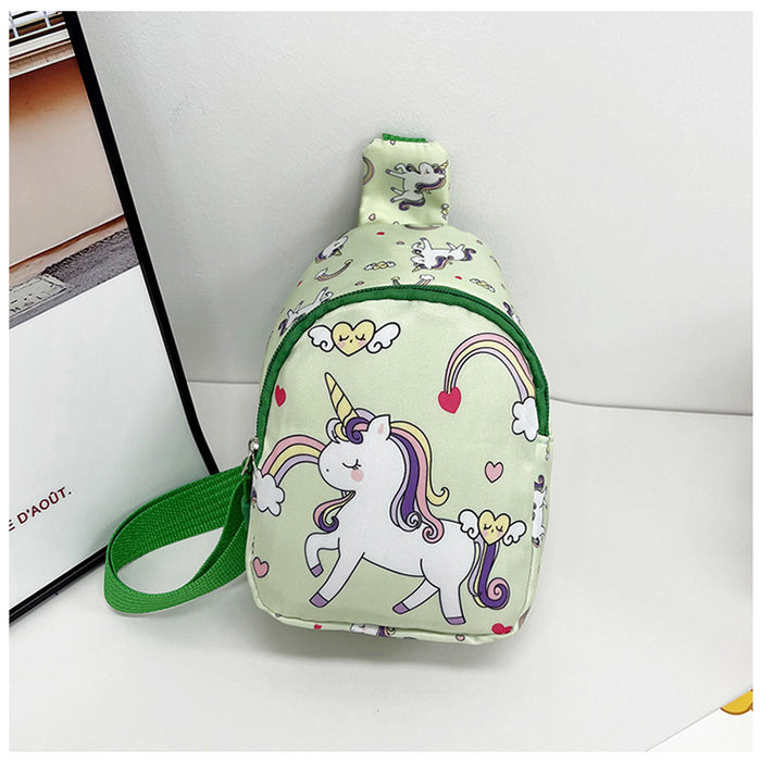 Wholesale Chest bag cross-border fashionable printed fashionable cute change shoulder bag