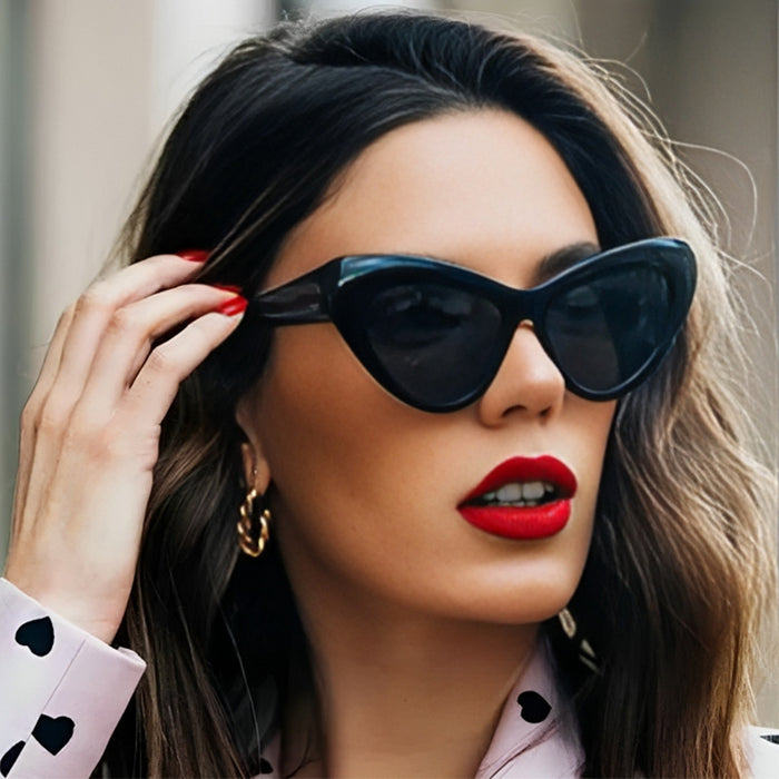 Wholesale cat eye ladies sunglasses UV protection