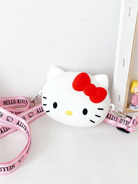 Wholesale Children' s Crossbody Bag Silicone Coin Purse Mini Wallet