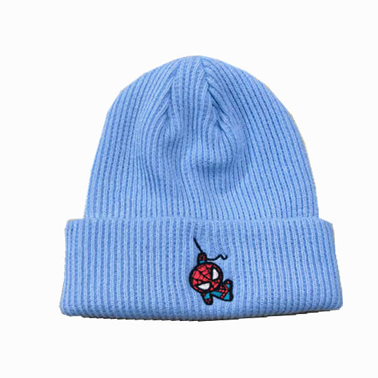 Wholesale embroidery knitted hat wool  winter hat