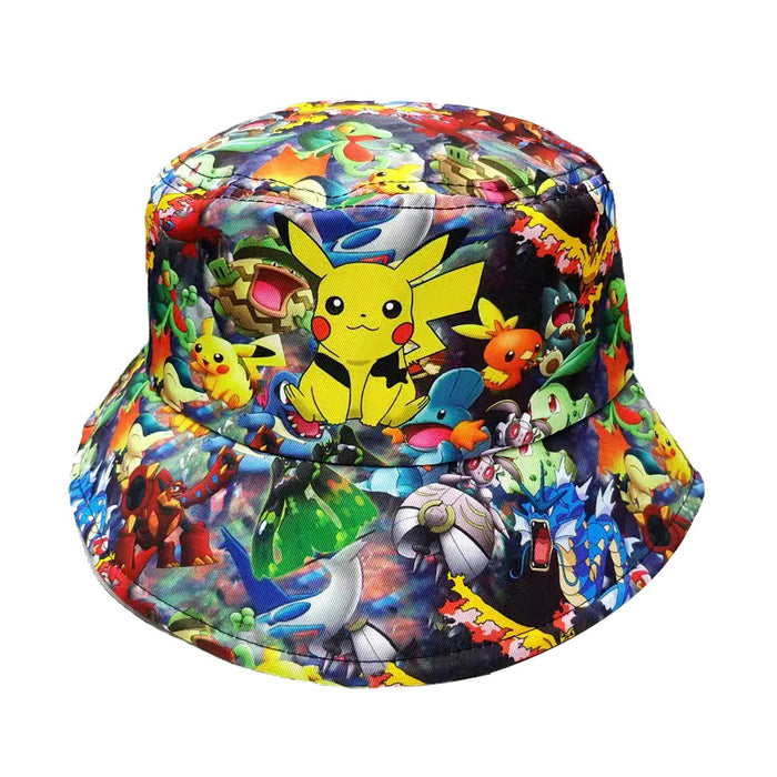 Wholesale Cartoon and anime print fisherman' s hat
