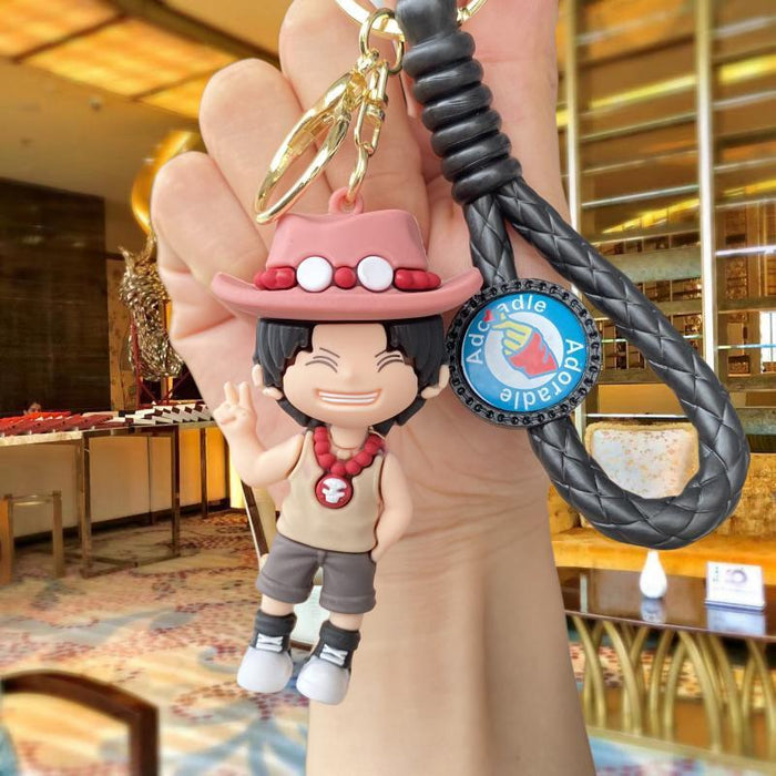 Wholesale Cartoon Doll Silicone Keychain JDC-KC-MingT011