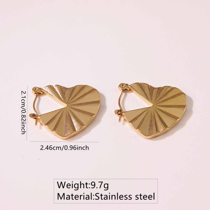Wholesale Stainless Steel Geometric Earrings Earrings