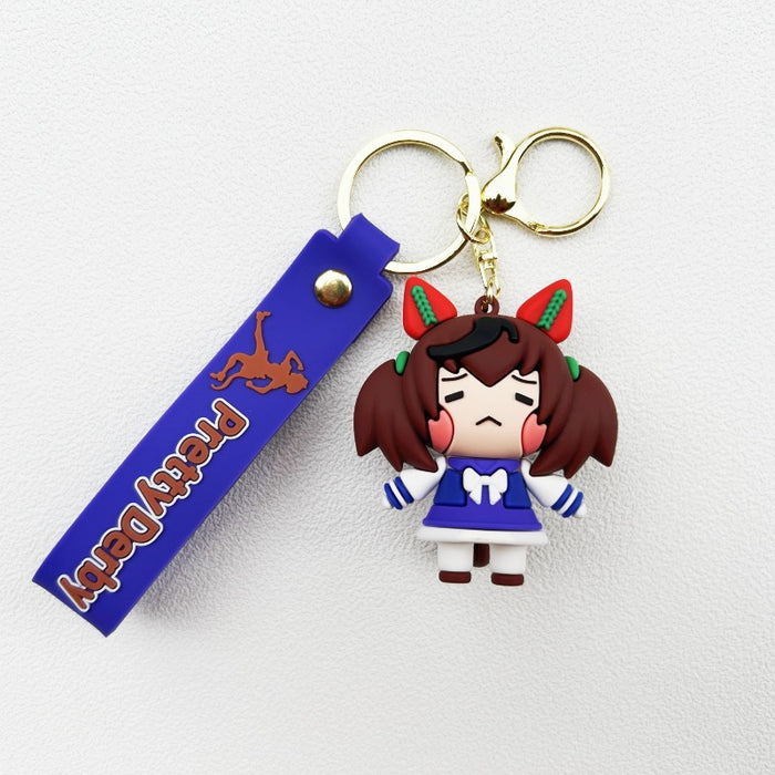 Wholesale Cartoon Doll Silicone Keychain (F) JDC-KC-Chucheng005