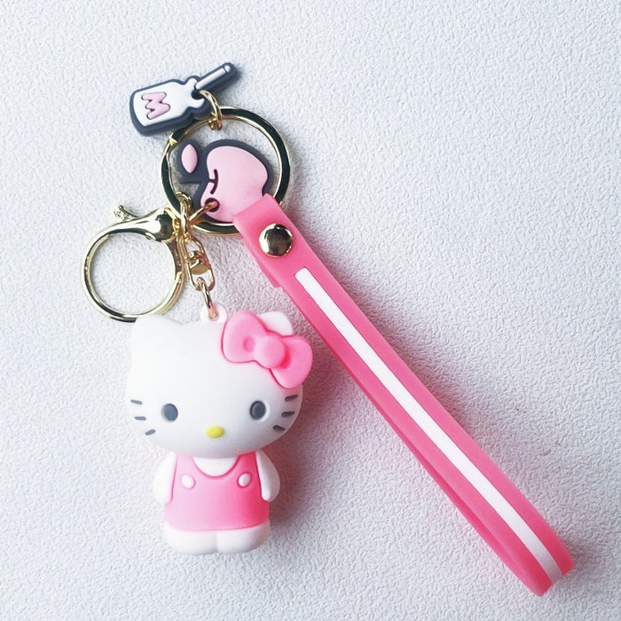 Wholesale PVC Cartoon Doll Keychain JDC-KC-WuYi194