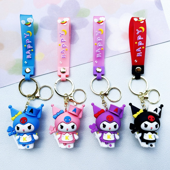 Wholesale PVC Cartoon Doll Keychain JDC-KC-ChuC058