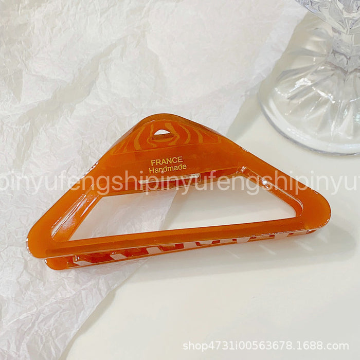 Wholesale Simple Elegant Acetate Chocolate Hair Clips