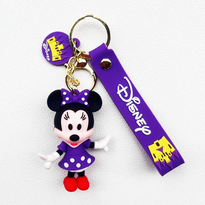 Wholesale PVC Cartoon Doll Keychain JDC-KC-ChuC010