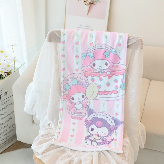 Wholesale Cartoon Cute Brushed Fabric Children's Bath Towel JDC-BTL-FangK001