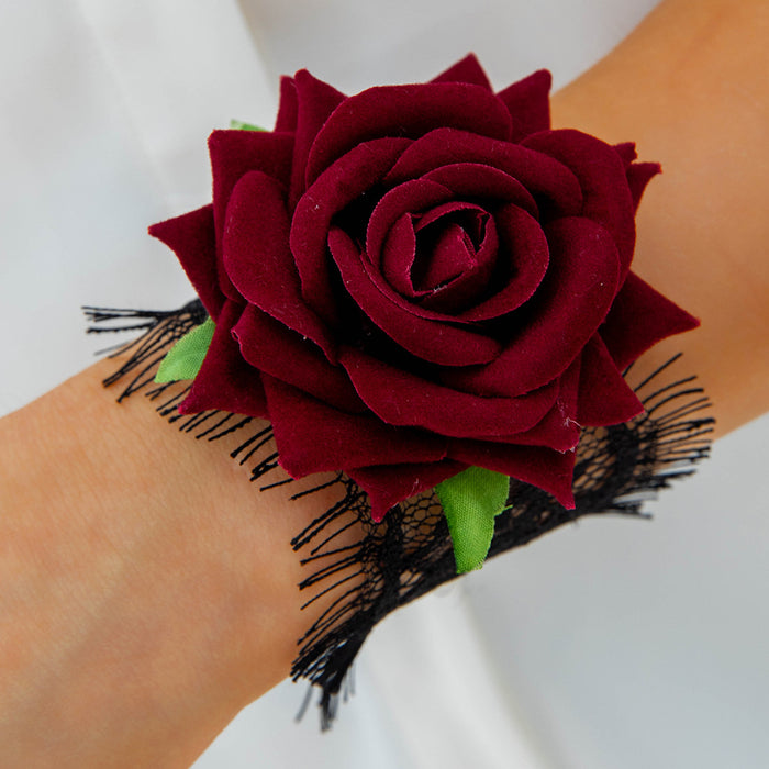 Wholesale Fabric Lace Finger Ring Gothic Style Everyday Fashion Accessory for Women MOQ≥2