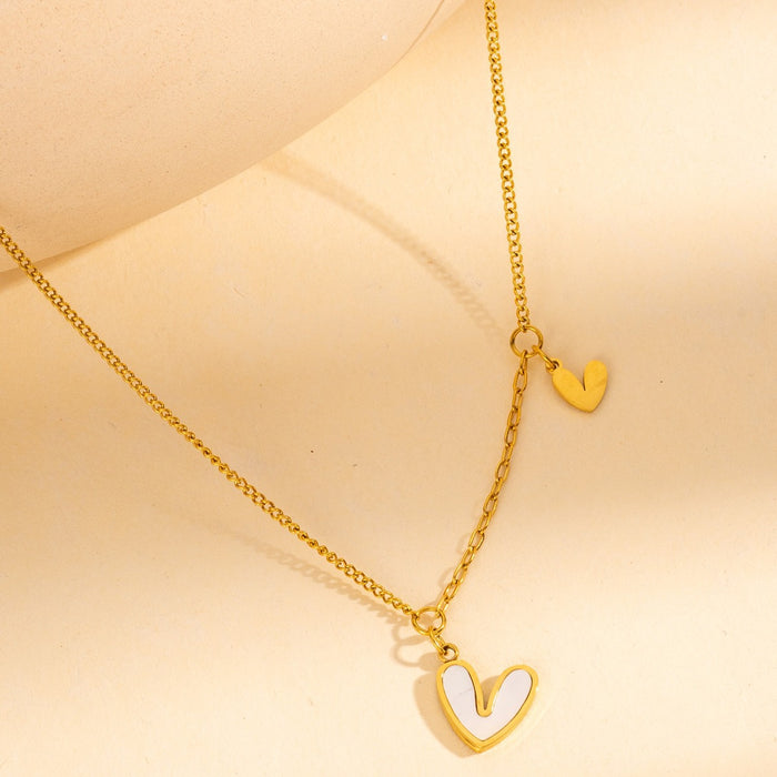 Wholesale Non-Fading Exquisite Clavicle Golden Necklace