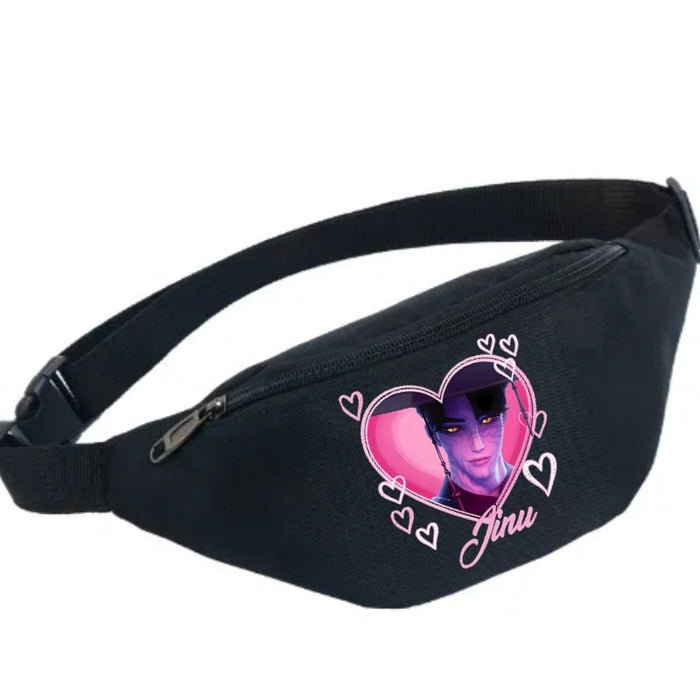 Wholesale Cartoon Print Sports Oxford Cloth Crossbody Shoulder Bags