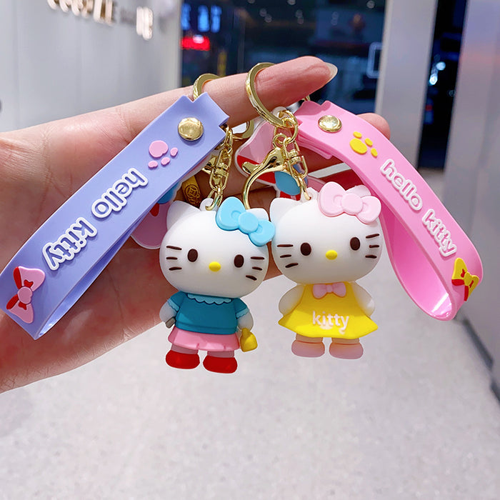 Wholesale PVC Cartoon Doll Keychain JDC-KC-NLu001