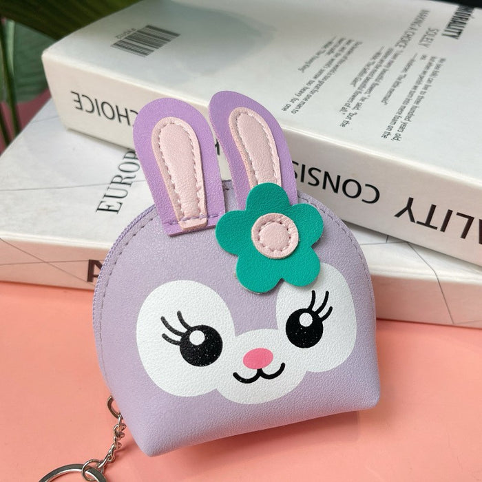 Wholesale PU Cartoon Cute Lingna Bell Waterproof Mini Wallet JDC-WT-Yuny003