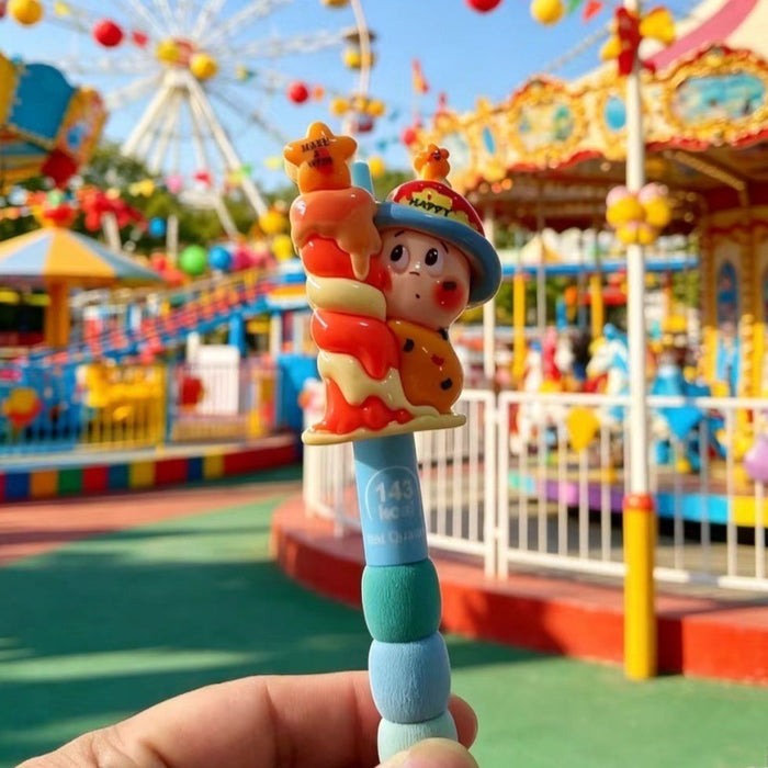 Wholesale Cute Cartoon Animal Gel Pen Set 0. 5mm St Tip Plastic Shell Bulk