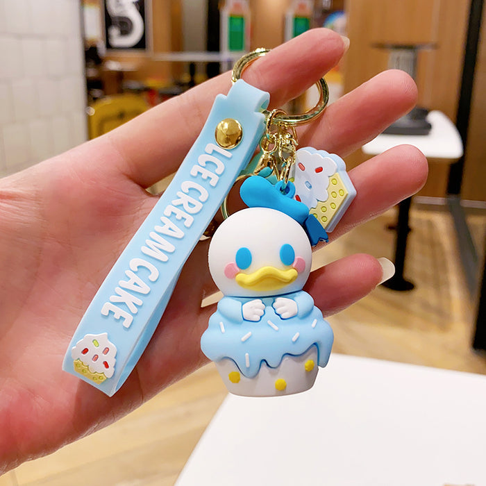 Wholesale PVC Cartoon Doll Keychain JDC-KC-NLu016