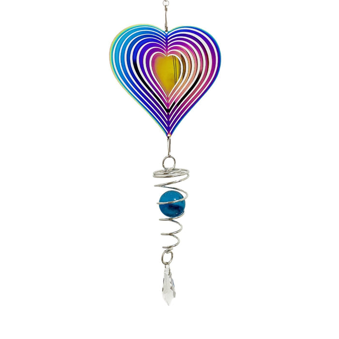 Wholesale 3D Stainless Steel Rotating Wind Gyro Wind Chimes