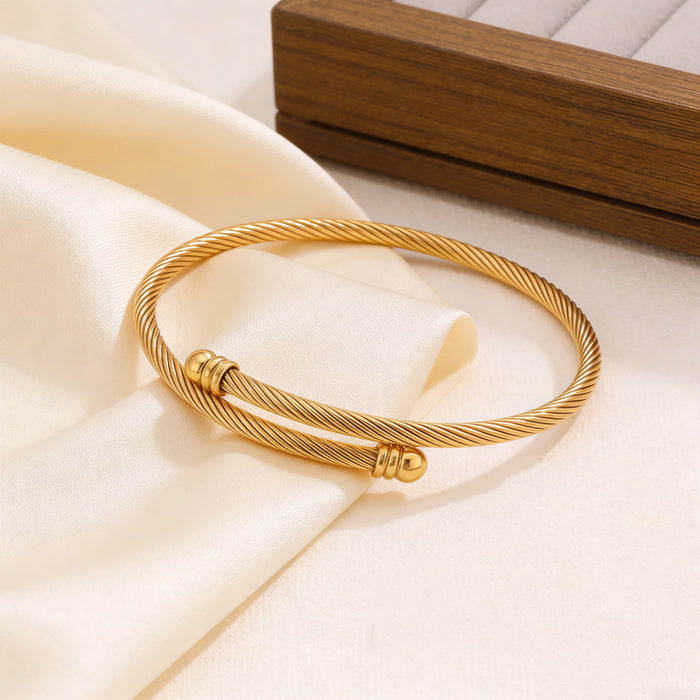 Wholesale Stainless steel bracelet set stackable bracelets