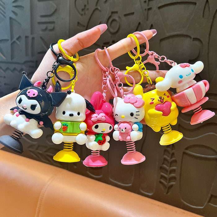 Wholesale PVC Silicone Doll Keychain JDC-KC-YanG075