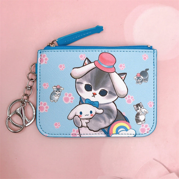 Wholesale PU Cartoon Printing Card Holder Coin Purse JDC-WT-YaLL016