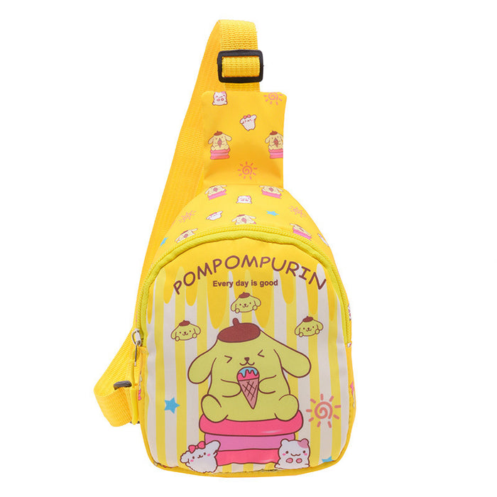 Wholesale Cartoon Children's Chest Bag Boys and Girls Lightweight One-shoulder Crossbody Small Backpack JDC-SD-Yibao001