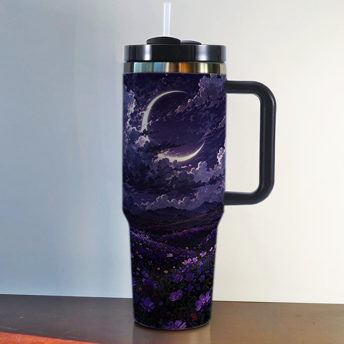 Wholesale 40oz Car Cup  moon Stainless Steel  ice bullies cup Tumbler Thermos Cup