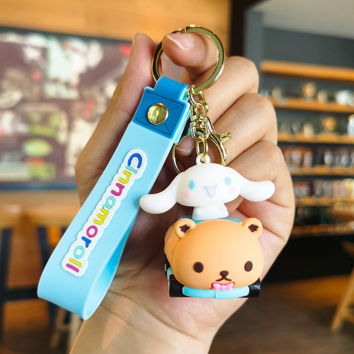 Wholesale Cartoon Doll Silicone Keychain JDC-KC-Tingm238