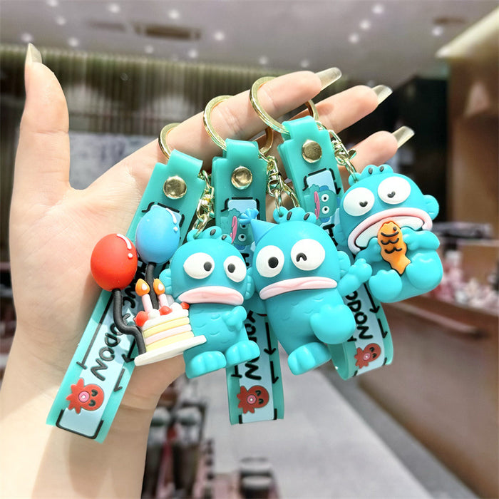 Wholesale Cartoon Silicone Doll Keychain JDC-KC-HaoXi017