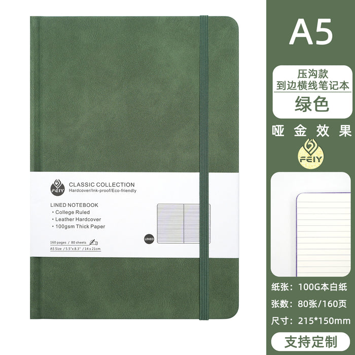 Wholesale Stylish A5 Faux Leather Business Notebook for Everyday Use