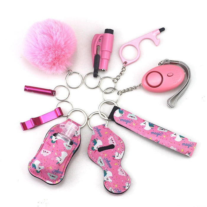 Wholesale Multifunctional Keychain 10-piece Set JDC-KC-TouMS019