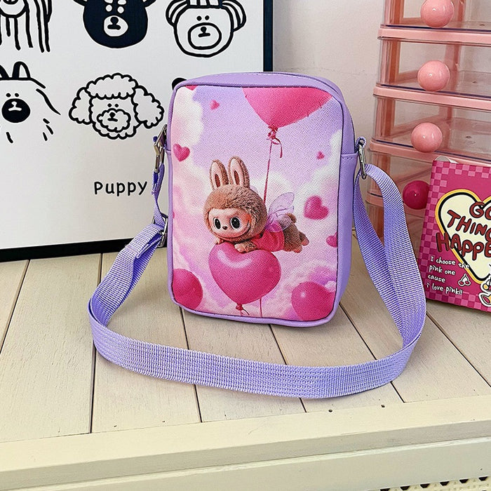 Wholesale Cartoon Crossbody Bag Soft Cute Large Capacity  Bag