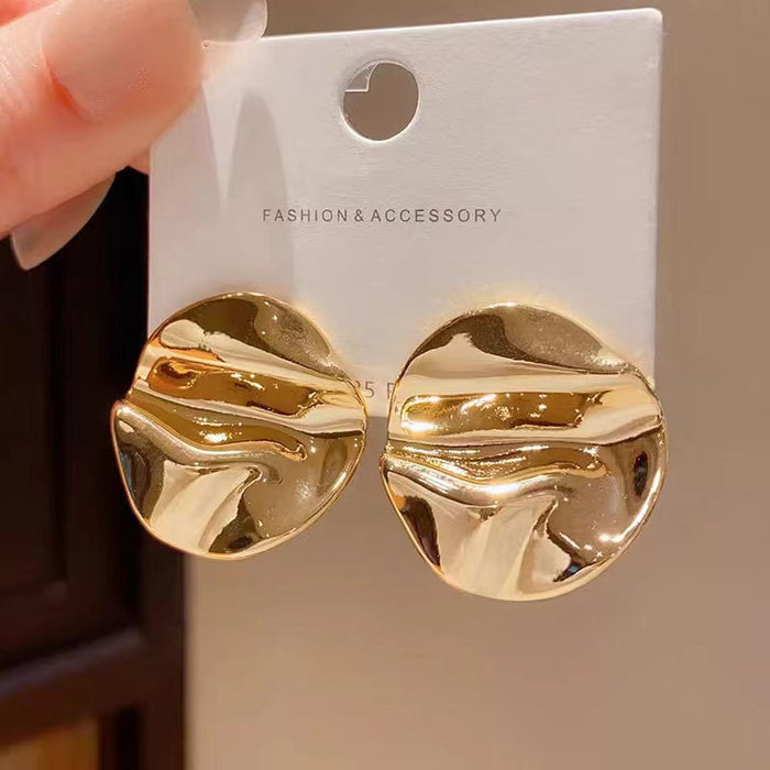 Wholesale Geometric Irregular Earrings Women's Earrings Silver Pin