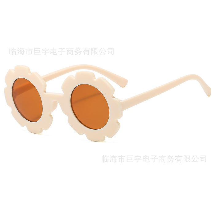 Wholesale Children's Sunglasses Fashion Sunflower Personalized Children's Sunglasses Trend