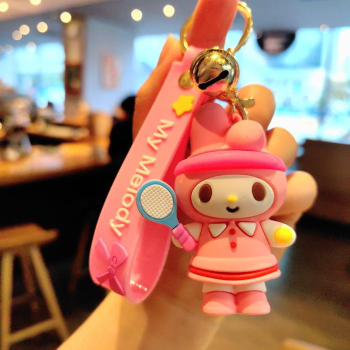 Wholesale PVC Cartoon Doll Keychain JDC-KC-Aile014