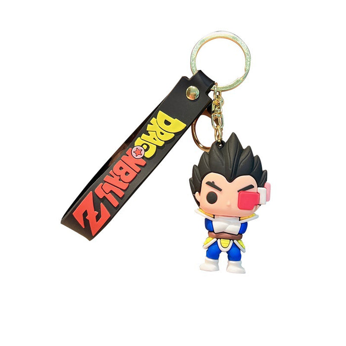 Wholesale Cute Cartoon Dolls Silicone Keychain JDC-KC-JuJi013