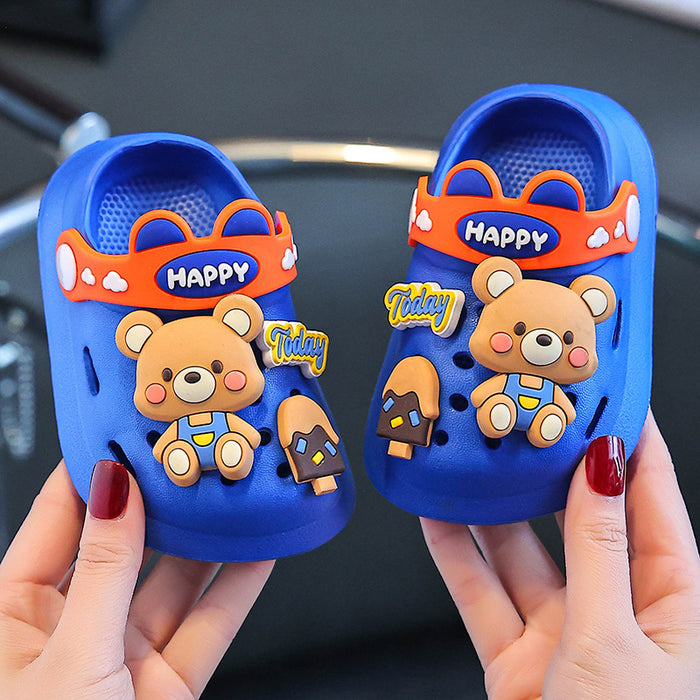 Wholesale Children's Cartoon Sandals Summer Indoor Soft-soled Infant Non-slip Slippers