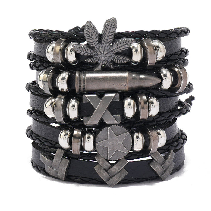 Wholesale Punk Style Alloy Men's Bracelet JDC-BT-XH022