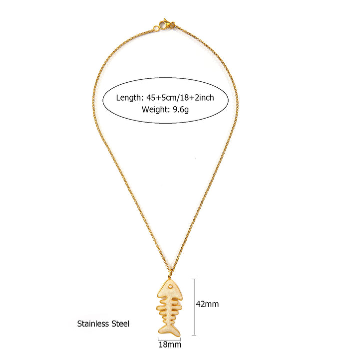 Wholesale Original design, fashionable and personalized stainless steel necklace with pendant accessories