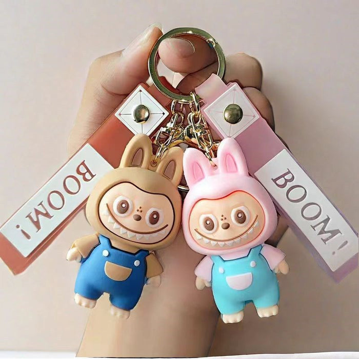 Wholesale Cute cartoon sheep keychain backpack charm
