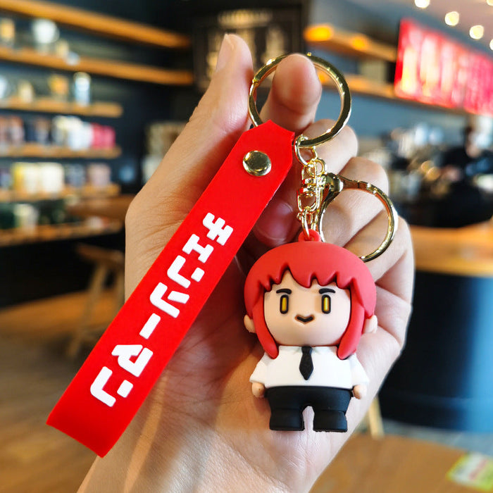 Wholesale silicone cute animation key chain （F） JDC-KC-YMeng008